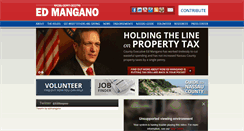 Desktop Screenshot of edmangano.com