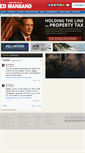 Mobile Screenshot of edmangano.com